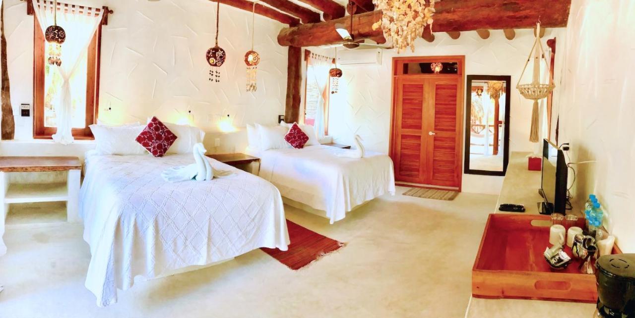 Palapas Del Sol Hotell Holbox  Eksteriør bilde