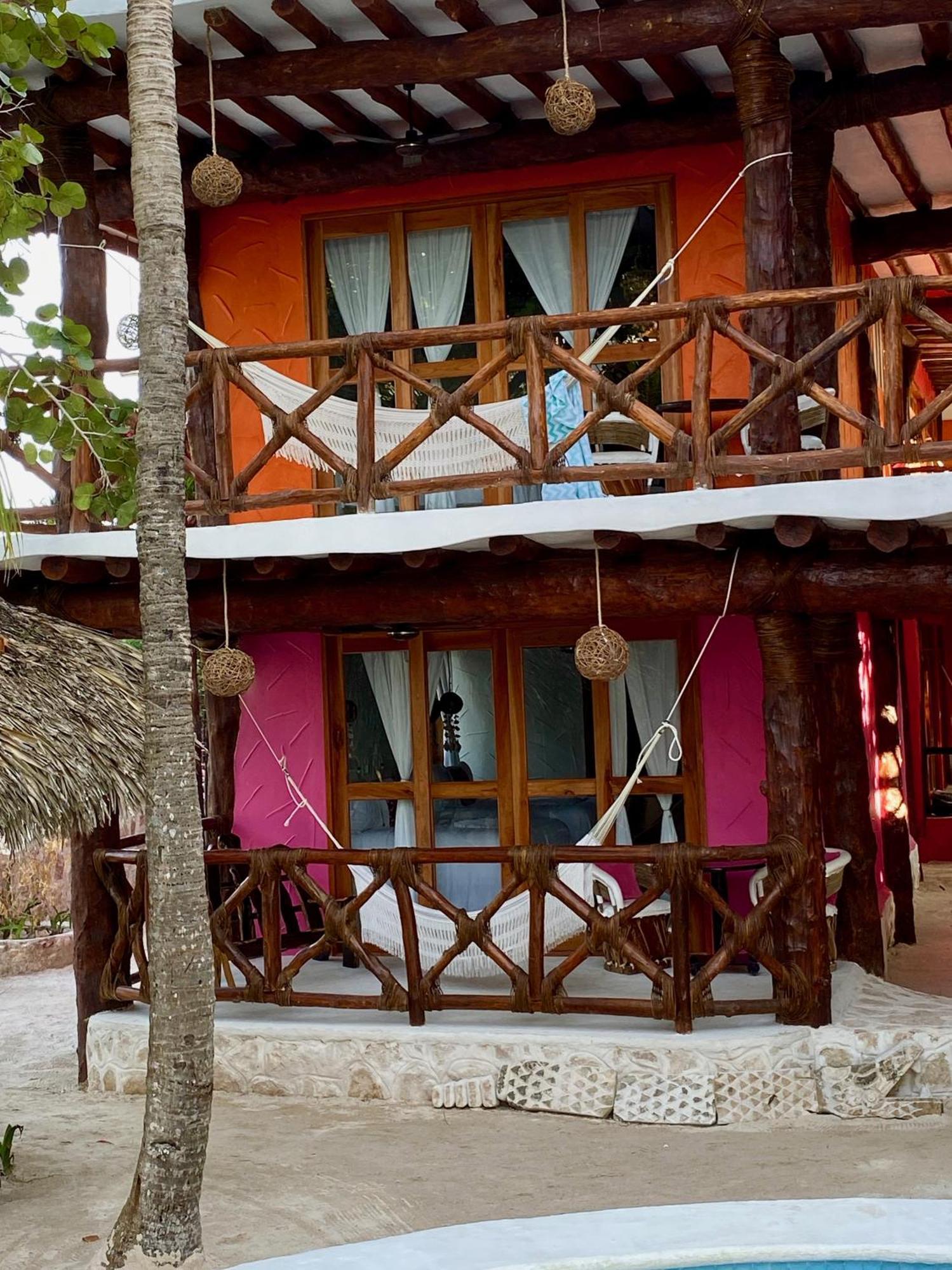 Palapas Del Sol Hotell Holbox  Rom bilde