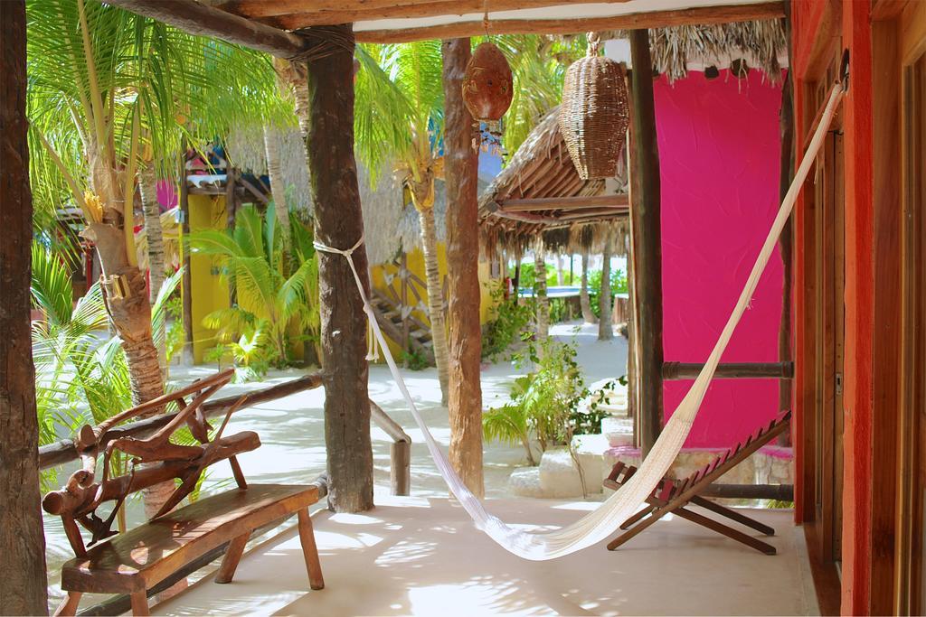 Palapas Del Sol Hotell Holbox  Eksteriør bilde