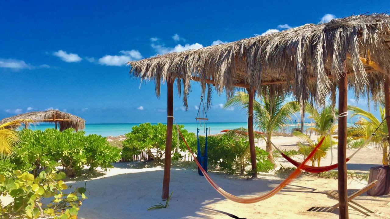 Palapas Del Sol Hotell Holbox  Eksteriør bilde