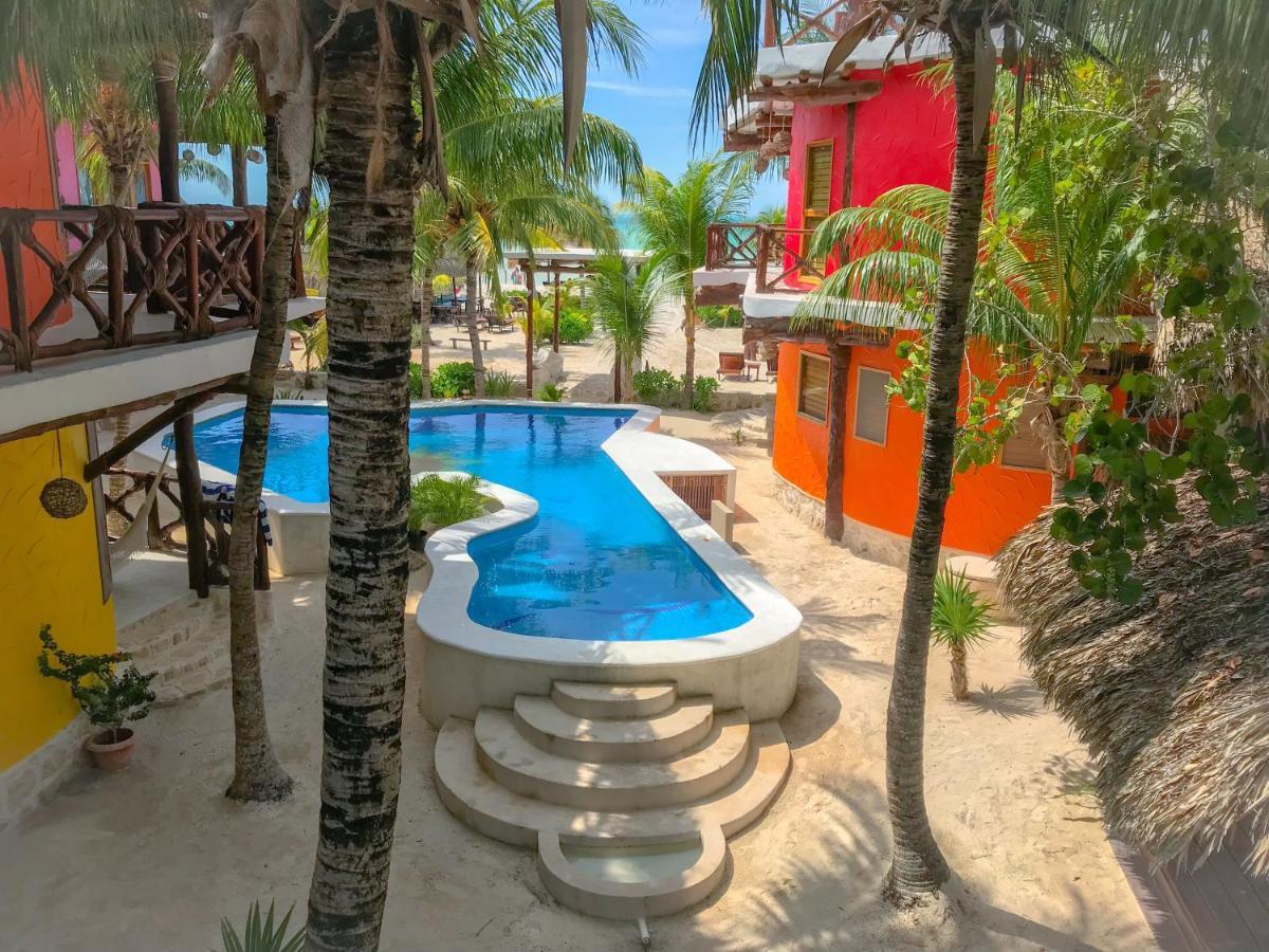 Palapas Del Sol Hotell Holbox  Eksteriør bilde