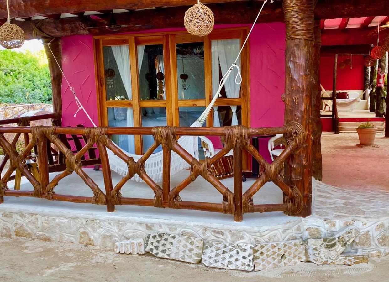 Palapas Del Sol Hotell Holbox  Eksteriør bilde